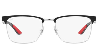 Ray-Ban RX 8421 unisex Black Geometric Eyeglasses