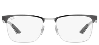 Ray-Ban RX 8421 unisex Grey Geometric Eyeglasses