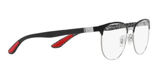 Ray-Ban RX 8422 unisex Black Geometric Eyeglasses