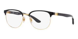 Ray-Ban RX 8422 unisex Black Geometric Eyeglasses