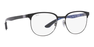 Ray-Ban RX 8422 unisex Black Geometric Eyeglasses