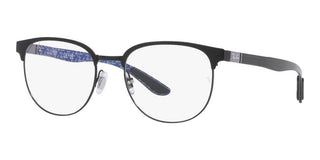 Ray-Ban RX 8422 unisex Black Geometric Eyeglasses