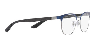 Ray-Ban RX 8422 unisex Blue Geometric Eyeglasses