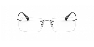 Ray-Ban RX 8755 men Ruthenium Geometric Eyeglasses