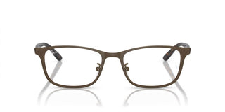 Ray-Ban RX 8773D unisex Brown Squared Eyeglasses