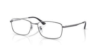 Ray-Ban RX 8775D unisex Ruthenium Geometric Eyeglasses