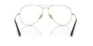 Ray-Ban RX 8789 unisex Gold Pilot Eyeglasses