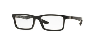 Ray-Ban RX 8901 unisex Black Squared Eyeglasses