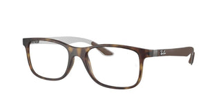 Ray-Ban RX 8903 unisex Havana Geometric Eyeglasses