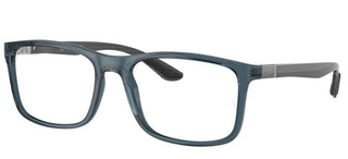 Ray-Ban RX 8908 unisex Blue Geometric Eyeglasses