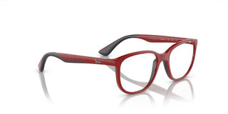 Ray-Ban RY 9078V JUNIOR children Red Squared Eyeglasses