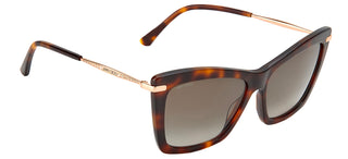 Jimmy Choo SADY/S women Havana Cat Eye Sunglasses