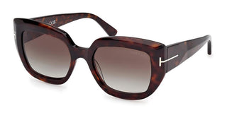 Tom Ford SALTZMAN FT1192 women Havana Butterfly Sunglasses