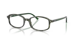 Ray-Ban SAM RX 5432 unisex Green Rectangle Eyeglasses