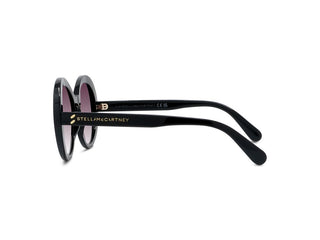 STELLA MCCARTNEY Pins Falabella SC40057I women Black Round Sunglasses