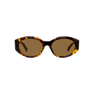 STELLA MCCARTNEY SC40077I women Havana Oval Sunglasses