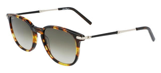 Salvatore Ferragamo SF1015S men Havana Geometric Sunglasses