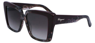 Salvatore Ferragamo SF1060S women Grey Geometric Sunglasses