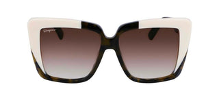 Salvatore Ferragamo SF1060S women White Geometric Sunglasses