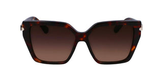 Salvatore Ferragamo SF1106S women Brown Butterfly Sunglasses