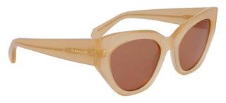 Salvatore Ferragamo SF1107S women Brown Geometric Sunglasses