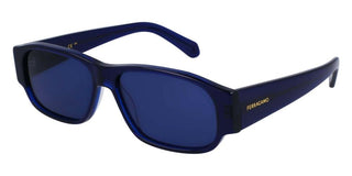 Salvatore Ferragamo SF1109S men Blue Geometric Sunglasses