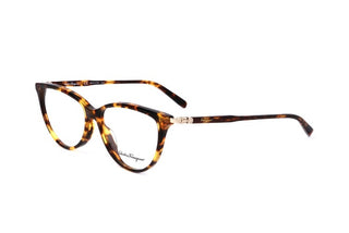 Salvatore Ferragamo SF2870 women Havana Cat Eye Eyeglasses