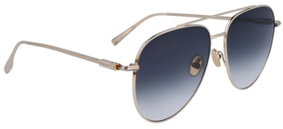 Salvatore Ferragamo SF308S men Gold Pilot Sunglasses