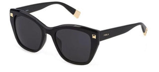 Furla SFU534 women Black Squared Sunglasses