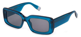 Furla SFU630V unisex Blue Geometric Sunglasses