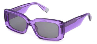 Furla SFU630V unisex Violet Geometric Sunglasses