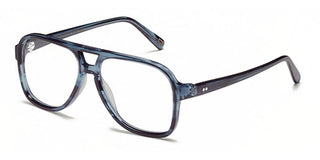 Moscot SHEISTER men Blue Pilot Eyeglasses