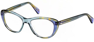 Moscot SHEITLE women Blue Cat Eye Eyeglasses