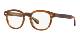 Oliver Peoples SHELDRAKE OV 5036 men Brown Visor Eyeglasses