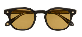 Garrett Leight SHERWOOD SUN unisex Black Squared Sunglasses