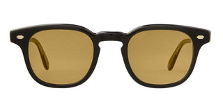 Garrett Leight SHERWOOD SUN unisex Black Squared Sunglasses