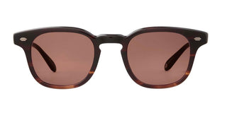 Garrett Leight SHERWOOD SUN unisex Havana Squared Sunglasses