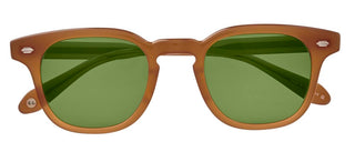 Garrett Leight SHERWOOD SUN unisex Brown Squared Sunglasses