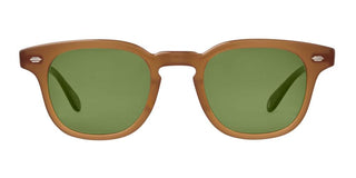 Garrett Leight SHERWOOD SUN unisex Brown Squared Sunglasses