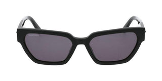 Swarovski Sk0348 Unisex Black Geometric Sunglasses