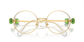 Swarovski SK1001 women Gold Round Eyeglasses