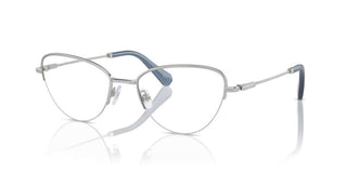 Swarovski SK1010 women Silver Cat Eye Eyeglasses