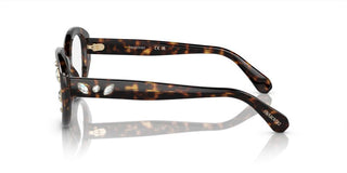 Swarovski SK2006 women Havana Geometric Eyeglasses