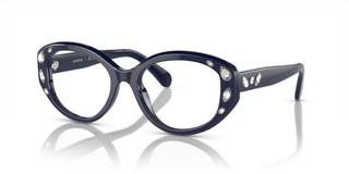 Swarovski SK2006 women Blue Geometric Eyeglasses