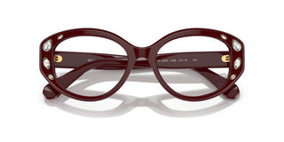 Swarovski SK2006 women Red Geometric Eyeglasses