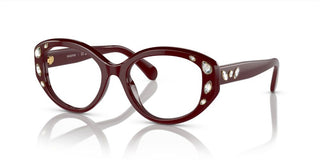 Swarovski SK2006 women Red Geometric Eyeglasses