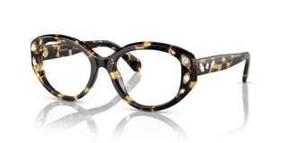 Swarovski SK2006 women Havana Geometric Eyeglasses