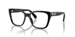 Swarovski Sk2008 Women Black Squared Eyeglasses