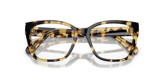 Swarovski Sk2008 Women Havana Squared Eyeglasses