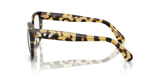 Swarovski Sk2008 Women Havana Squared Eyeglasses